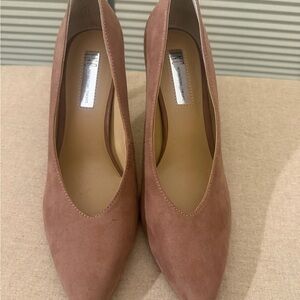 INC International Concepts Blush Pink soft Heels Brand New!